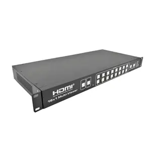 HD With Seamless Switching RS232 For Games Surveillance Office 1080P Video Multi-Viewer 16 In 1