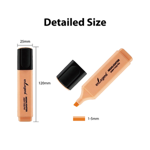 Marcador <span class=keywords><strong>Pastel</strong></span> Cuadrado Enlegend con Logotipo Personalizado para Material Escolar y de Oficina - Product Image 3