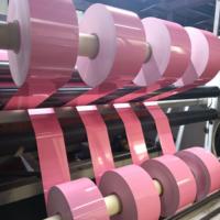 Film à paillettes en PET recyclé certifié GRS OEKO-TEX pour machine à poinçonner et broderie de vêtements