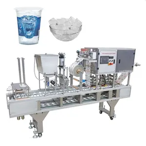 Ice Cube Cup Automatic Filling And Sealing Machine Ice Cube Machine