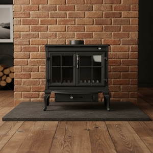 Estufa <span class=keywords><strong>de</strong></span> <span class=keywords><strong>Leña</strong></span> <span class=keywords><strong>de</strong></span> Estilo Europeo, Hierro Fundido, Multicombustible, Chimenea Independiente para Calefacción del <span class=keywords><strong>Hogar</strong></span> - Product Image 1