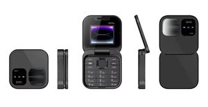 Offres Spéciales I16 PRO 2g 32 mo mémoire pas cher Flip Mini téléphone portable Mini téléphone minuscule clavier bouton de téléphone portable fonctionnalité de téléphone âgé - Product Image 5