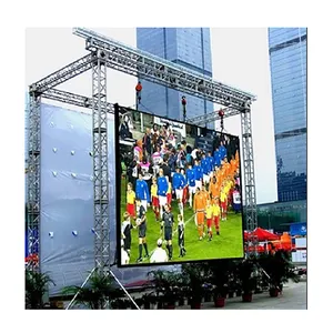 P4.81 turnsolution مقاوم للماء LEDwall 500x100 مفتاح عرض 3x2 حزمة كاملة P3.91