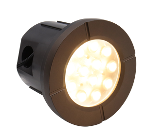 Lampes paysagères encastrées souterraines LT9201 IP65, robustes, en aluminium moulé sous pression, 6W AC/DC, 2700K-6000K - Product Image 2