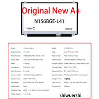 Écran LCD fin pour ordinateur portable SHIWUERSHIl 15,6 pouces LVDS 40 broches 60Hz N156BGE L41 L51 L52 L61 L62 LA1 LB1 P41 PA1 PB1