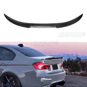 Aileron de coffre arrière en fibre de carbone de type V pour BMW F30 2012-2016, F80 M3 berline 4 portes 2014 2015 2016, M4 - Product Image 1