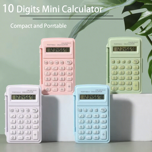 Cá nhân 4 Màu sắc máy tính 8 chữ số văn phòng mini máy tính điện tử với trường hợp bảo vệ Trọng lượng nhẹ và thuận tiện - Product Image 6