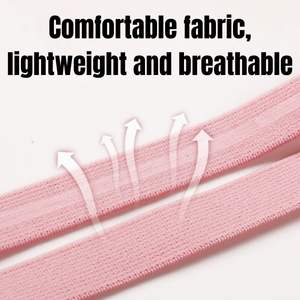 Custom Adjustable Stretch Dry Thin Breathable Soft Yoga Embroidered Terry <strong>Headbands</strong> For Women - Product Image 4