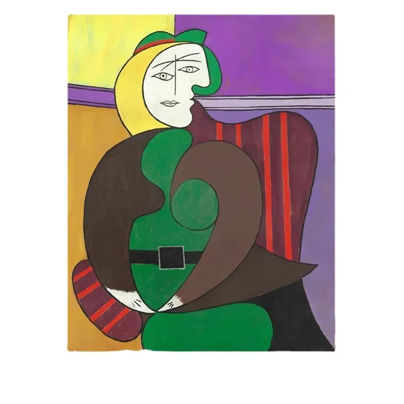 Passen Sie Malerei Produktions linie Picasso einfache abstrakte Gemälde Marie Tracy malen nach Zahlen für Erwachsene und Kinder