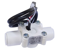 Débitmètre à impulsion rapide mini DC5V CNKB en vente flash pour machine à eau potable IFM-8 Débitmètre en plastique