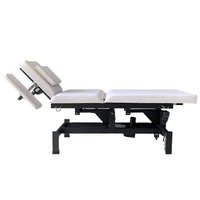 Lit de beauté électrique à prix bon marché Mobilier de salon de beauté Lit de massage électrique avec 2 moteurs