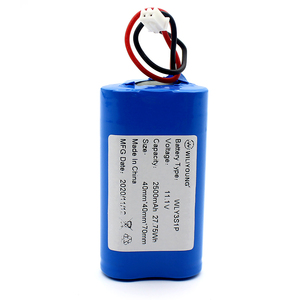 Batería recargable de iones de litio para herramientas eléctricas, paquete de batería de 12V <span class=keywords><strong>18650</strong></span>, <span class=keywords><strong>3S1P</strong></span> 11,1 V 2500mAh - Product Image 2