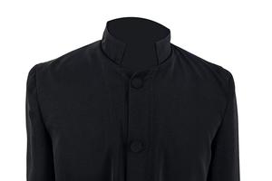 Tunica Romana per Clero, Abito Liturgico per Sacerdoti Adulti, Stile Prete o Servitore d'Altare, Monopetto, 3 Colori - Product Image 4