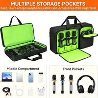 Étui pour contrôleur DJ pour Numark NV II/Mixtrack 3/Mixstream Pro+/Pro Go/Hercules Inpulse 500/NI Traktor Kontrol S3 etc. Sac de rangement