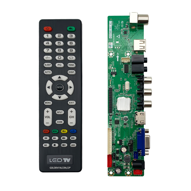 HDV56R LCD LED TV Parts with Invert Screen Function Universal V56 LCD Universal TV Main Board