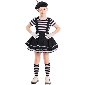 Disfraz burlesco <span class=keywords><strong>de</strong></span> Halloween para <span class=keywords><strong>Niñas</strong></span> Americanas Europeas 1 <span class=keywords><strong>de</strong></span> junio Mime Actor Payaso para puesta en escena Ballet para juegos Espectáculos <span class=keywords><strong>de</strong></span> escenario - Product Image 1