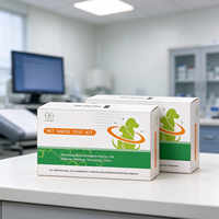 Kit d'immunoanalyse par fluorescence cCRP canine, réactif POCT pour test rapide du marqueur d'inflammation canine