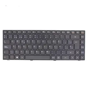 TECLADO İspanyolca klavye için Lenovo Ideapad 100-14IBY çerçeve ile kyboard