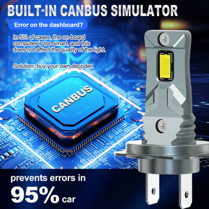 Xstorm 40W H7 Led Đèn Pha Bóng đèn H4 tự động đèn H1 H8 <span class=keywords><strong>H11</strong></span> xe đèn LED sương mù đèn pha Bóng đèn Cắm và chơi - Product Image 3