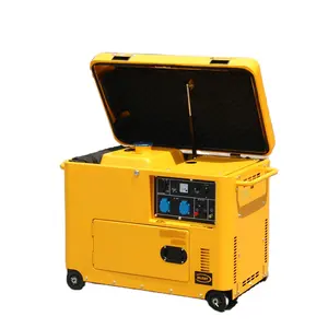 5kva 5kw recoil fuelless gen power efficient easy carry super stroke Silent Diesel Generator Price For Sale