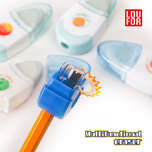 ใหม่เครื่องเขียนสำหรับโรงเรียนที่เหลาดินสออเนกประสงค์แบบ<span class=keywords><strong>2</strong></span>-in -1รางวัลสำหรับเด็ก - Product Image 2