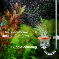 Diffuseur de CO2 pour aquarium UUIDEAR en plastique 250 ml, écologique