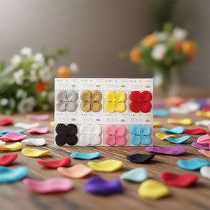 Petali in Tessuto Ilan 4.0Cm Colori Assortiti 144 Pezzi Tessuto Misto - Product Image 3