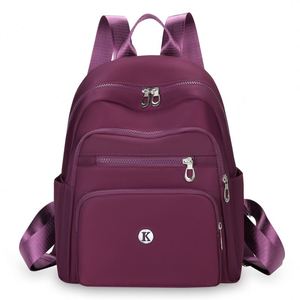 2025 Model Luxurious and Fashionable Nylon Ladies' Style <b>Backpack</b>. With a Zipper. Suitable for Daily Use.1727 - Product Image 5