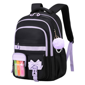 <span class=keywords><strong>Sac</strong></span> à dos léger et spacieux pour filles, idéal pour l'école primaire et le collège - Product Image 5