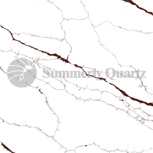 Giá bất ngờ <span class=keywords><strong>Granite</strong></span>-Look Bộ sưu tập Trắng calacatta đá cẩm thạch Đá Nhân Tạo Bảng điều khiển Quartz slab cho gạch lát sàn bàn - Product Image 2