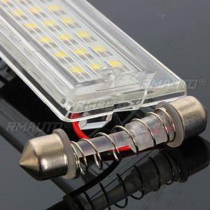 คู่ไฟ LED 12V 18 ดวงสำหรับป้ายทะเบียนรถยนต์ สีขาว สำหรับ BMW X5 E53 X3 E83 - Product Image 4