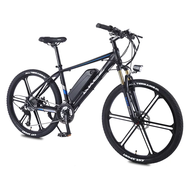 알루미늄 합금 전기 자전거 27 속도 전기 자전거 성인 26 인치 산 ebike 36v13AH 리튬 배터리 350w 자전거