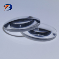Lentille convexe Plano 25mm de diamètre verre optique lentille convexe pour projecteur