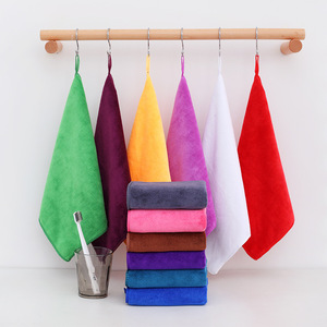 Paño de microfibra Jin Ao de 30x30cm, grueso, absorbente, cuadrado, para limpieza de cocina y baño. - Product Image 1