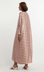 SIPO ชุดอาบายามุสลิมสำหรับผู้หญิง,ชุดเดรสยาวสไตล์ดูไบแขนยาวมีคราบเปื้อนสไตล์มาเลเซียสำหรับมุสลิม - Product Image 5