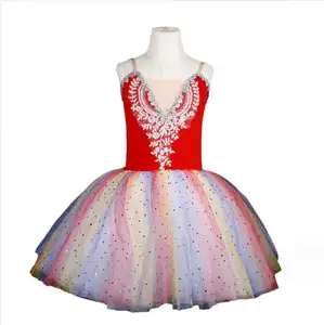 2023 New Coming Camisole stiff tulle Girls Women Ballet Dance Tutu for Performance
