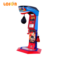 Münz betriebener Kick Elektronisches Training Vending Arcade Game Bag Stanz maschinen Boxen für Entertain ment Center