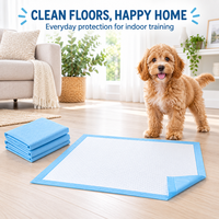 Draps absorbants jetables pour chien, fabriqués en usine, à absorption rapide, avec noyau SAP épaissi et protection anti-fuite, pour la maison et les voyages