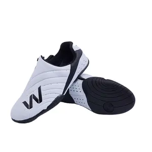 Sample free shipping A large number of low price wholesale cheap black taekwondo shoes for men