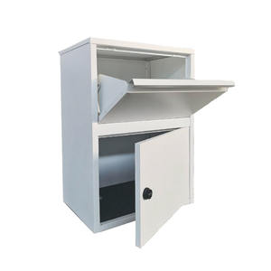 <span class=keywords><strong>Boîte</strong></span> à colis en acier SPCC sur pied, durable, facile à installer, avec cadre en tôle métallique, finition thermolaquée, pour la livraison de colis et la <span class=keywords><strong>boîte</strong></span> <span class=keywords><strong>aux</strong></span> <span class=keywords><strong>lettres</strong></span>. - Product Image 4