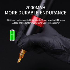 Machine à tatouer rotative sans fil 2000mAh en alliage d'aluminium rechargeable multifonctionnelle PMU Pen - Product Image 5