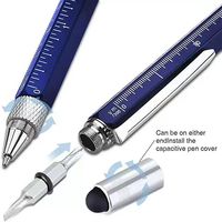 Stylo bille multifonction Ranguo personnalisé avec logo couleur, corps métallique, gravure laser, impression UV, promotionnel et économique