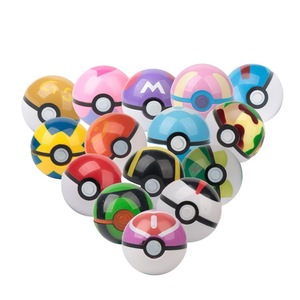 <span class=keywords><strong>Pokeball</strong></span> de 7 cm <span class=keywords><strong>avec</strong></span> figurines, figurines d'action d'anime, modèle mignon, jouet de collection, poupée d'anime pour enfants, pour distributeur automatique - Product Image 2