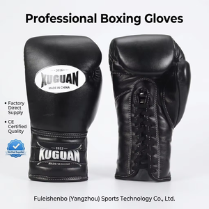 ถุงมือชกมวย UFC แบบสั่งทำพิเศษ สีแดง พร้อมเชือกผูก สำหรับผู้ใหญ่ พร้อมผ้าพันมือสำหรับชกมวย ขนาดสำหรับอุปกรณ์ชกมวย - Product Image 1