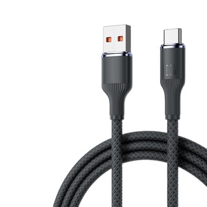 Produto em Destaque 2026: Cabo de Dados USB/Tipo C para Tipo C de 100W 6A com Carregamento Rápido para Celulares <span class=keywords><strong>Android</strong></span> – Cabo de Transferência de Alta Velocidade - Product Image 1