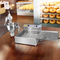 Fabricant de donuts maquina automatique a gas para hacer de decora las donas levadura redondas gas butano fabrica donas maquina donas