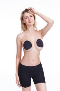 บรายกกระชับซิลิโคนผิวสีใสทรงสามเหลี่ยมสำหรับผู้หญิงดีไซน์ใหม่ - Product Image 4