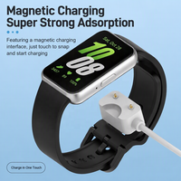 Câble de charge magnétique USB-C USB-A adapté à la montre connectée Samsung Galaxy Fit3 SM-R390 Galaxy Fit 3, remplacement du chargeur