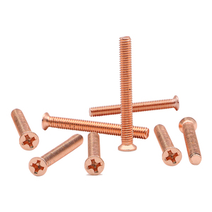 Acciaio al carbonio placcato oro rosa Phillips piccole viti a <span class=keywords><strong>testa</strong></span> <span class=keywords><strong>svasata</strong></span> sottili rame-placcato viti Non Standard di piccolo diametro - Product Image 4