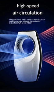Smart Space-Saving Bladeless Tower Fan Air Cooler Plastic Oscillation <b>Timer</b> Low Noise Home Hotel <b>Outdoor</b> Use Remote Remote Contr - Product Image 5